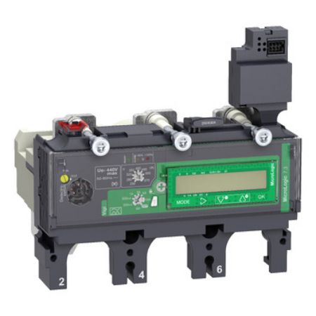Picture of Trip unit MicroLogic Vigi 7.3E, ComPacT NSX400/630, 3 poles, basic and earth leakage protections, energy meter, 400A