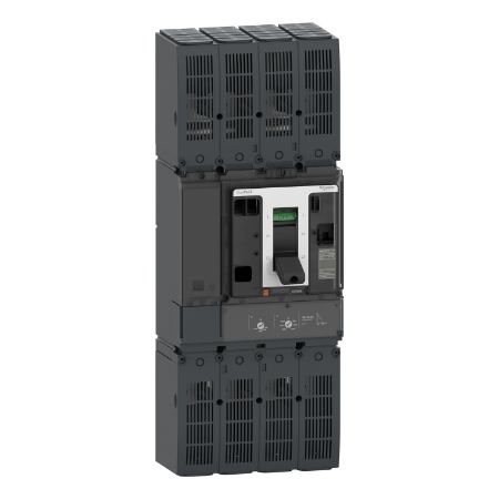 Picture of Circuit breaker, ComPacT NSX1200N DC, 50kA/600VDC, 2 poles, TM-DC trip unit 630A, without bare cable connector