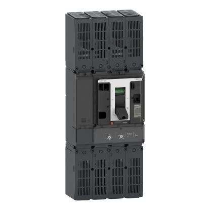 Picture of Circuit breaker, ComPacT NSX1200N DC, 50kA/600VDC, 2 poles, TM-DC trip unit 1000A, without bare cable connector