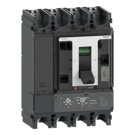 Picture of Circuit breaker, ComPacT NSX320 DC PV, 10kA/1000VDC, 4 poles, TM-DC PV trip unit 320A