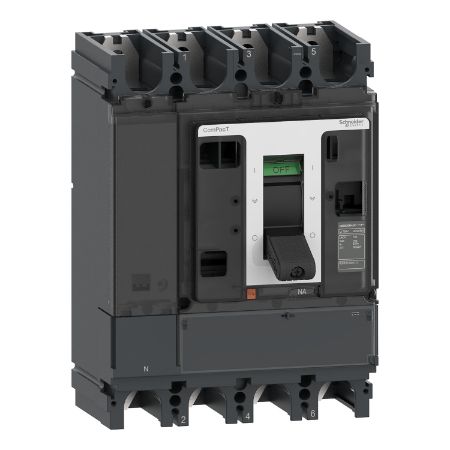 Picture of Switch disconnector, ComPacT NSX400NA DC, 4 poles, fixed, thermal current Ith 400A