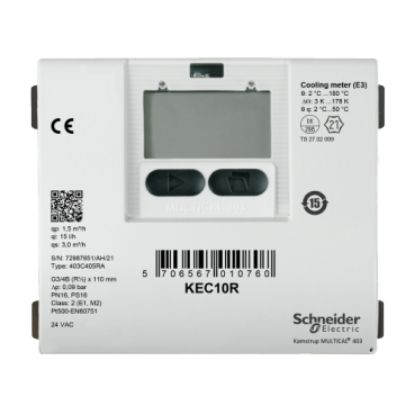 Picture of KE Series Cooling Meter, R1 Threaded Brass, 3.5 m³/h Nominal, Return