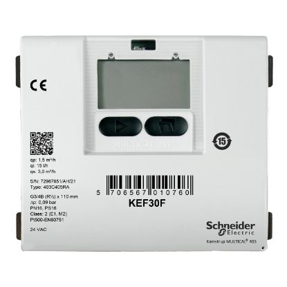 Picture of KE Series Flow Meter, DN40 Flanged Stainless Steel, 10 m³/h Nominal, Flow Meter