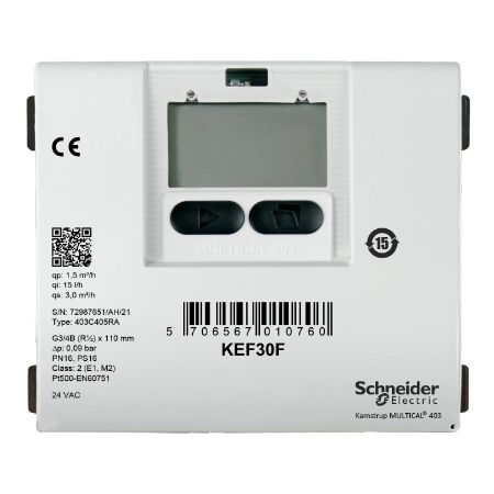 Picture of KE Series Flow Meter, DN40 Flanged Stainless Steel, 10 m³/h Nominal, Flow Meter