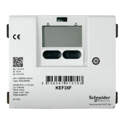 Picture of KE Series Flow Meter, DN50 Flanged Stainless Steel, 15 m³/h Nominal, Flow Meter