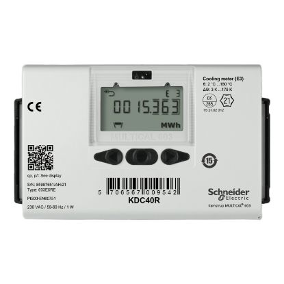 Picture of KD Series Cooling Meter, DN65 Flanged Stainless Steel, 25 m³/h Nominal, Return