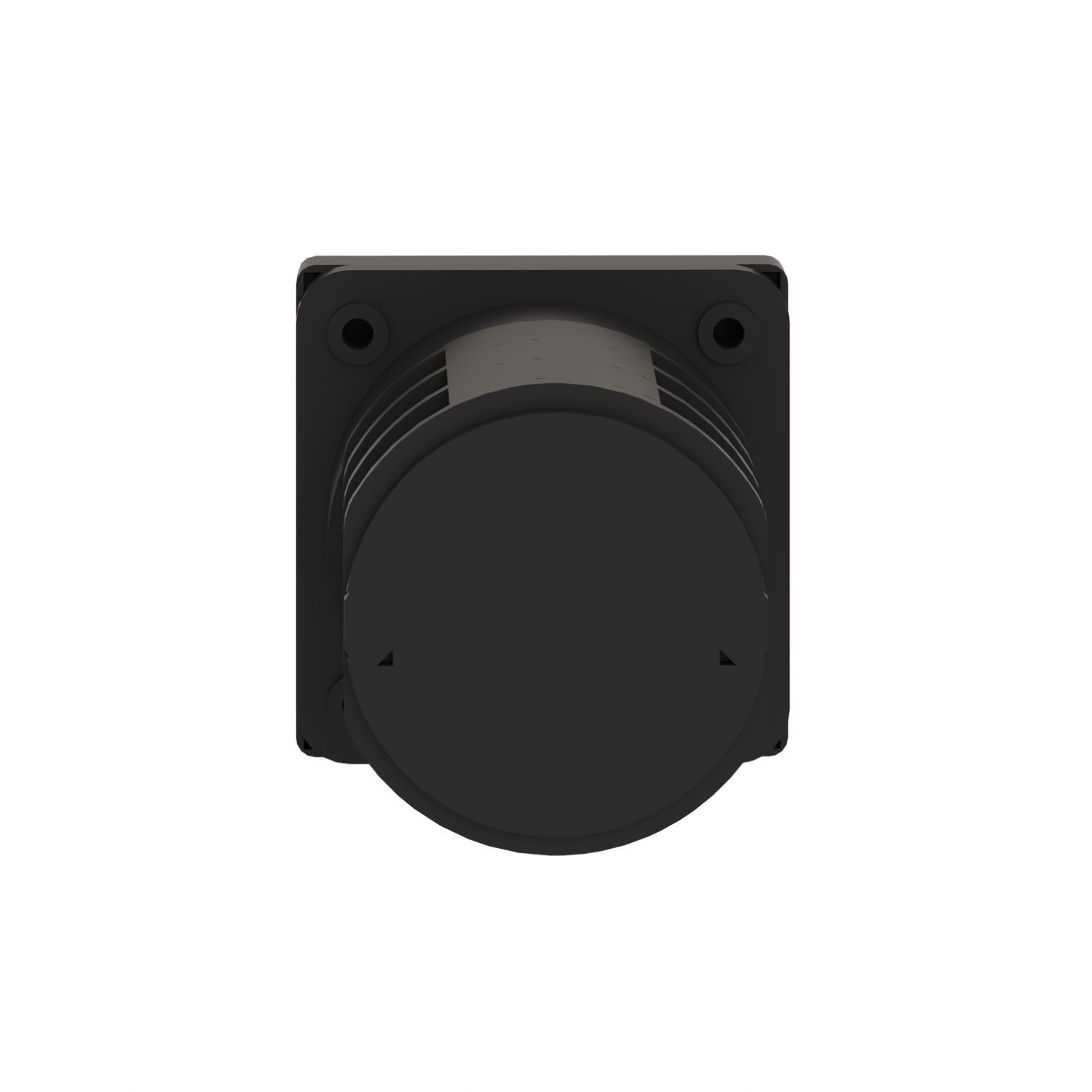 Picture of Complete cam switch, Harmony K1, K2, cam changeover switch, front mounting, plastic, 3 poles, 30degrees, 32A, 64x64mm, marked 1 2