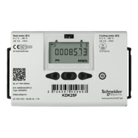 Picture of KD Series Heating And Cooling Meter, R1½ Threaded Brass, 10 m³/h Nominal, Flow Meter