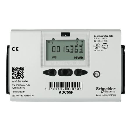 Picture of KD Series Cooling Meter, DN100 Flanged Stainless Steel, 100 m³/h Nominal, Flow Meter