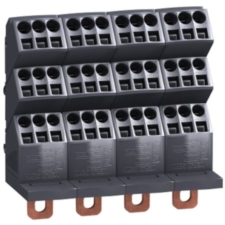 Picture of Distribution block, LINERGY DP, for ComPacT 4P, 250A, 36holes
