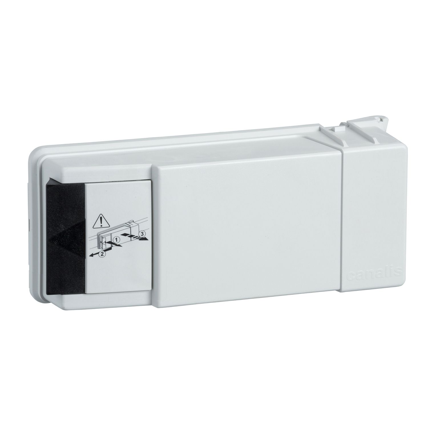 Picture of Tap off unit, Canalis KBA, Canalis KB, 16A, polarity 3L+N+PE, with phase selection, direct connection