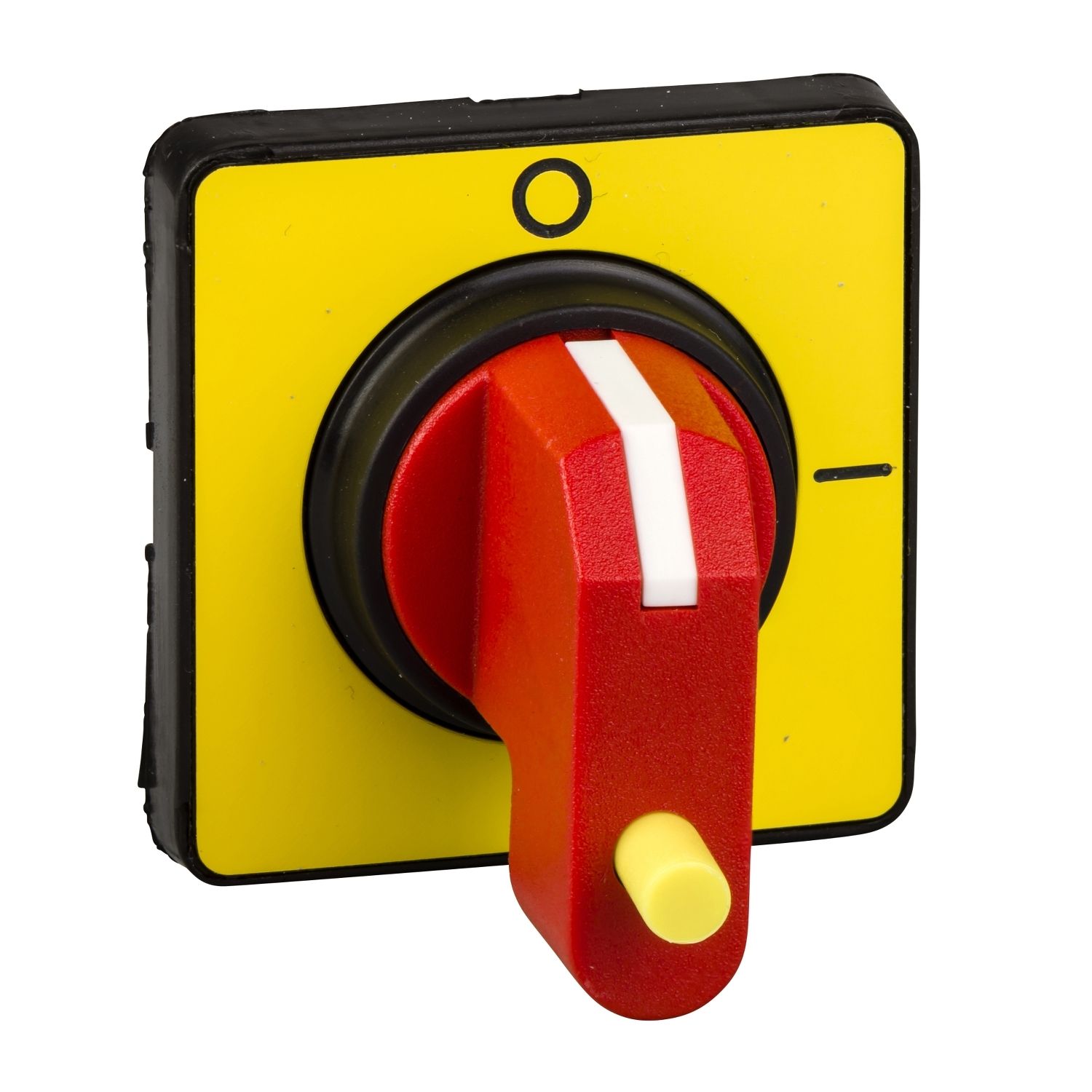 Picture of front and red rotary handle, TeSys Mini-Vario, 1 padlocking