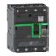 Picture of Circuit breaker, ComPacT NSXm 160B, 25kA/415VAC, 4 poles 4D (neutral fully protected), TMD trip unit 100A, lugs/busbars