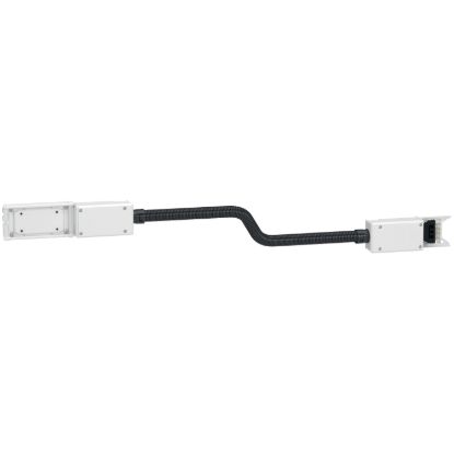 Picture of Flexible length, Canalis KN, 40/63/100A, edgewise, 3L+N+PE, fixed length 3m, white RAL9001