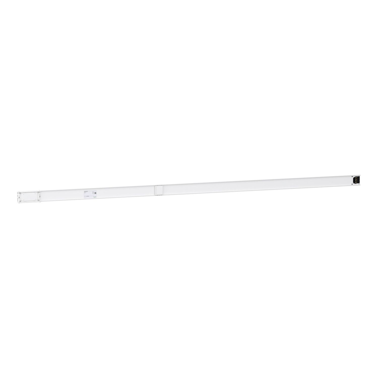 Picture of Straight distribution length, Canalis KN, additional, aluminium, 40A, 3L+N+PE, fixed length 3m, 1 outlet, RAL9001