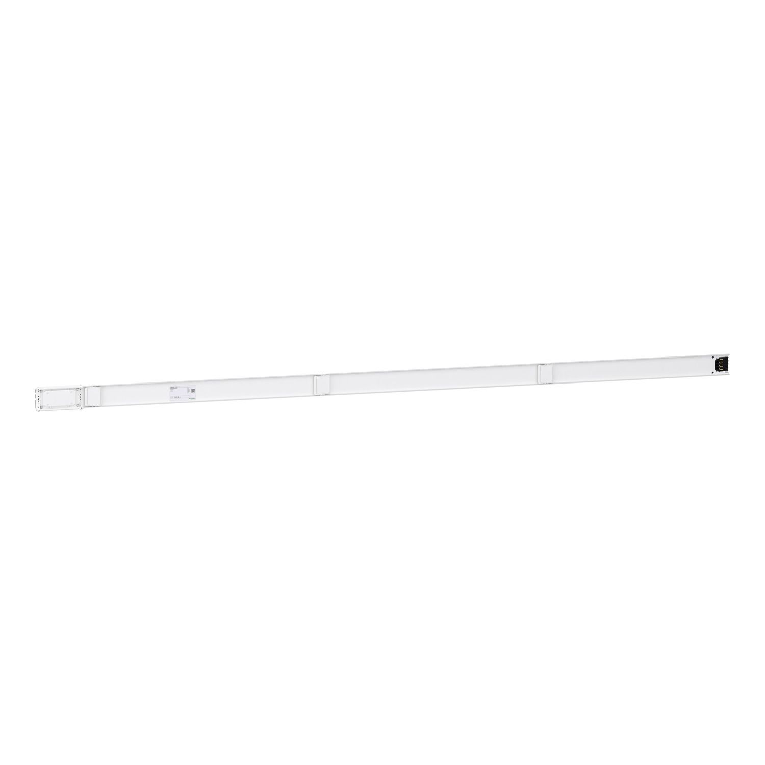 Picture of Straight distribution length, Canalis KN, standard, aluminium, 40A, 3L+N+PE, fixed length 3m, 3 outlets, RAL9001
