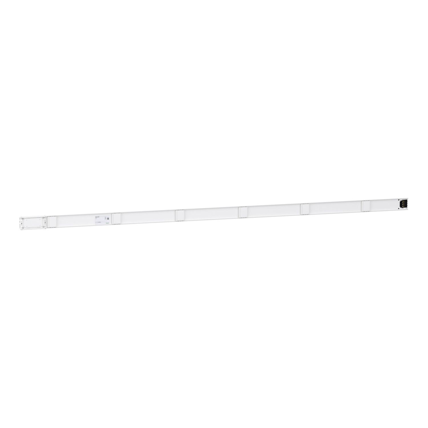 Picture of Straight distribution length, Canalis KN, standard, aluminium, 63A, 3L+N+PE, fixed length 3m, 6 outlets, RAL9001