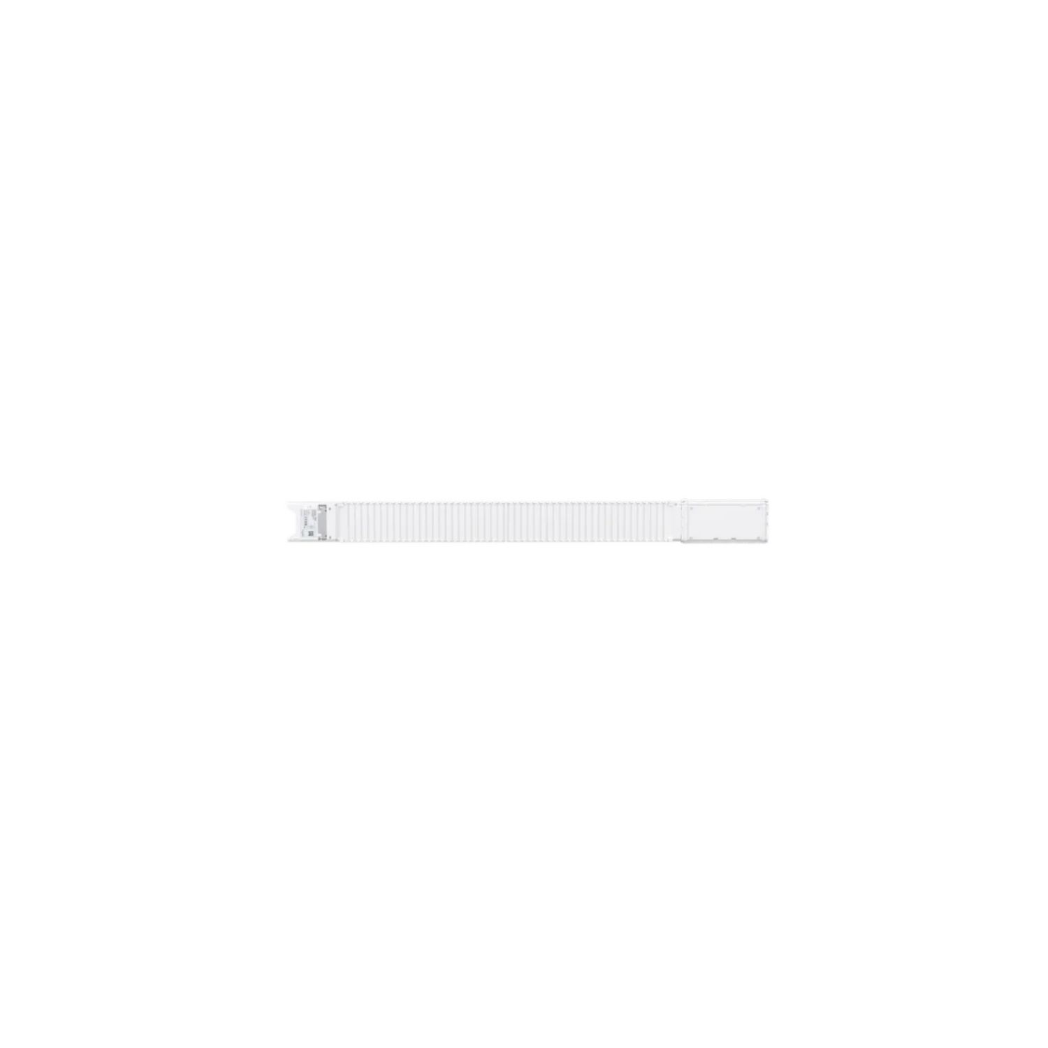 Picture of Flexible length, Canalis KN, transmission bus, 100A, edgewise, 3L+N+PE, fixed length 1m, white RAL9001