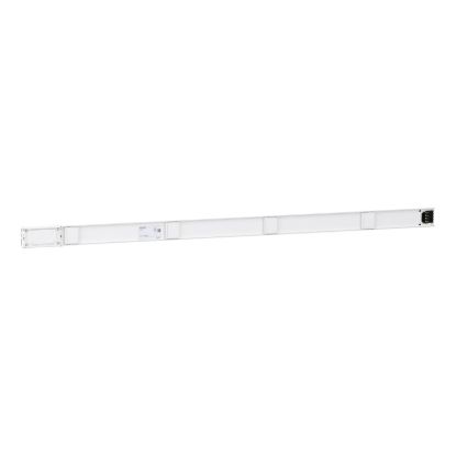 Picture of Straight distribution length, Canalis KN, transmission bus, aluminium, 100A, 3L+N+PE, fixed length 2m, 4 outlets,RAL9001