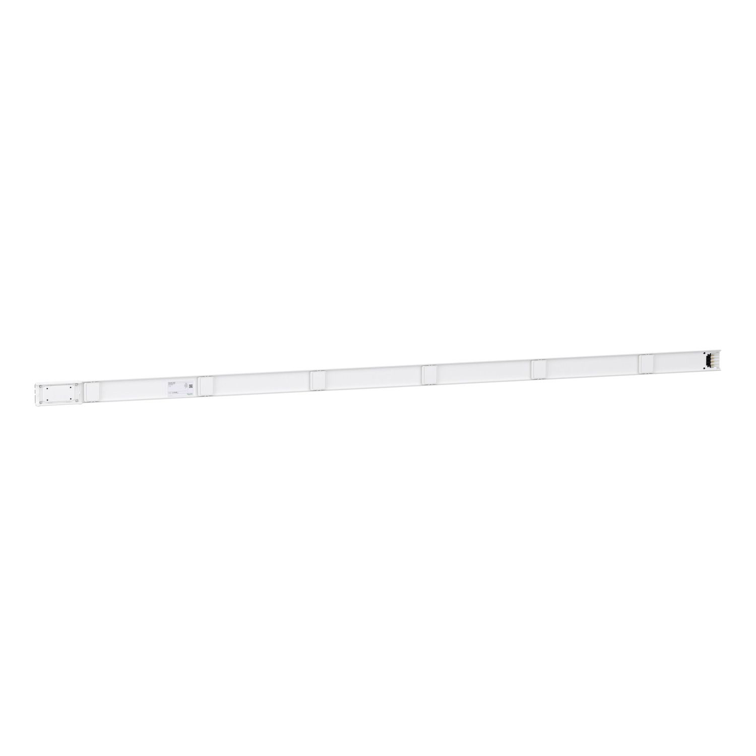 Picture of Straight distribution length, Canalis KN, transmission bus, aluminium, 40A, 3L+N+PE, fixed length 3m, 6 outlets, RAL9001