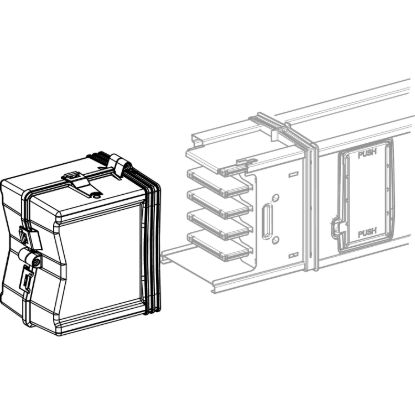 Picture of End cover, Canalis KSA 500A to 1000A, aluminium, IP55, white RAL9001