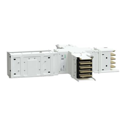 Picture of Cross, Canalis KSA1000, aluminium , 800/1000A, fixed dimensions (A/B/C/D 290mm), 3L+N+PE, white RAL9001