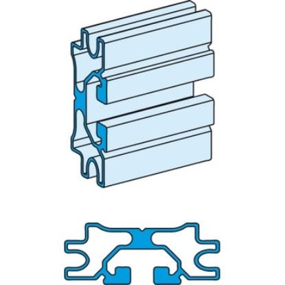 Picture of Profile busbar, Linergy LGYE, 630A, for a horizontal installation, L2000mm