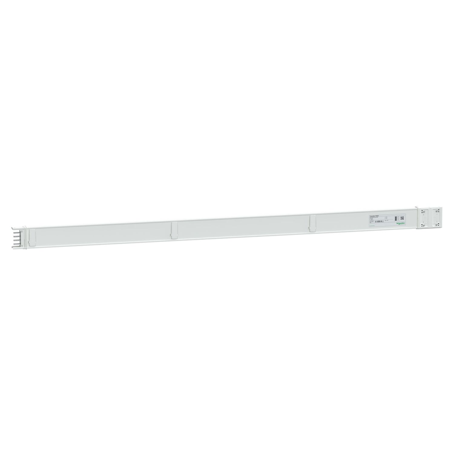 Picture of Horizontal distribution length, Canalis KSA250, aluminium, 250A, fixed length 3m, 6 outlets, 3L+N+PE, white RAL9001