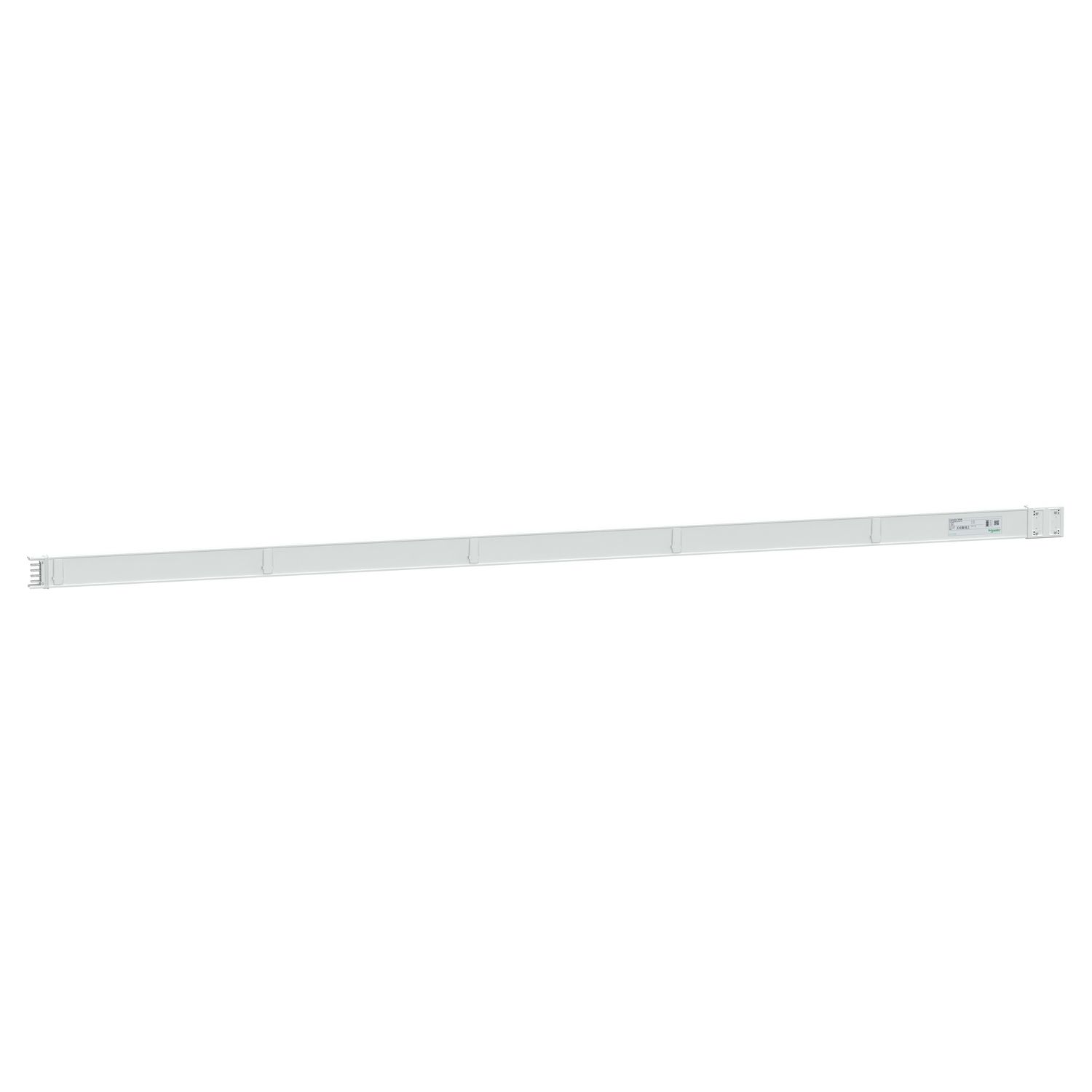 Picture of Horizontal distribution length, Canalis KSA250, aluminium, 250A, fixed length 5m, 10 outlets, 3L+N+PE, white RAL9001