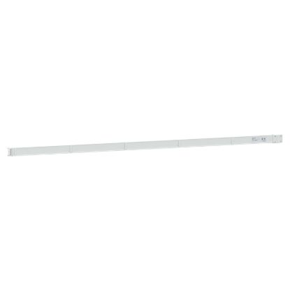 Picture of Horizontal distribution length, Canalis KSA250, aluminium, 250A, fixed length 5m, 10 outlets, 3L+N+PE, white RAL9001
