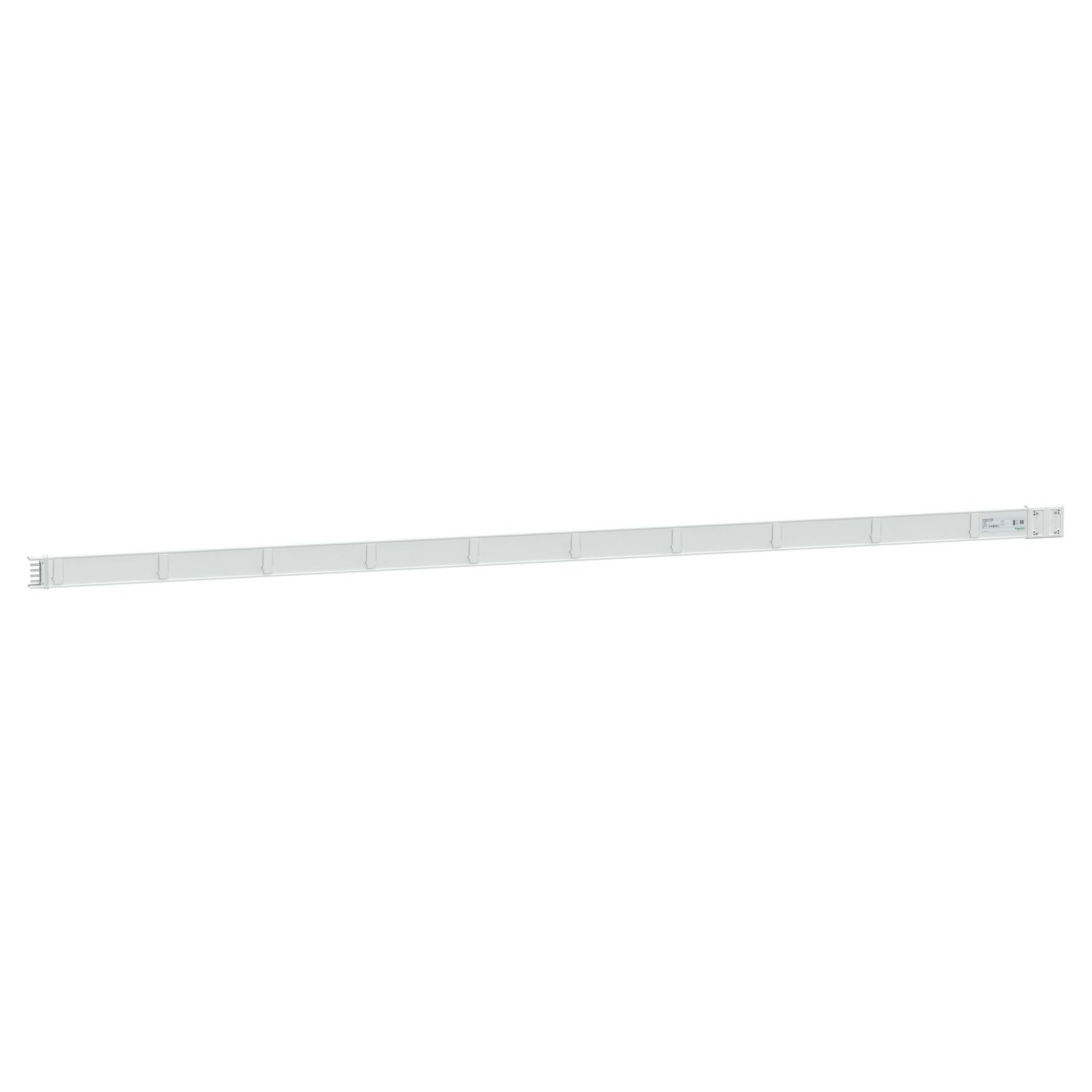 Picture of Horizontal distribution length, Canalis KSA250, aluminium, 250A, fixed length 5m, 20 outlets, 3L+N+PE, white RAL9001