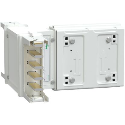 Picture of Tee, Canalis KSA400, aluminium, 400A, fixed dimensions (A/B/C 165mm), 3L+N+PE, white RAL9001