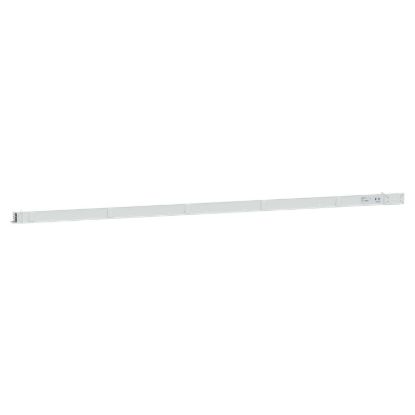 Picture of Horizontal distribution length, Canalis KSA800, aluminium, 800A, fixed length 5m, 10 outlets, 3L+N+PE, white RAL9001