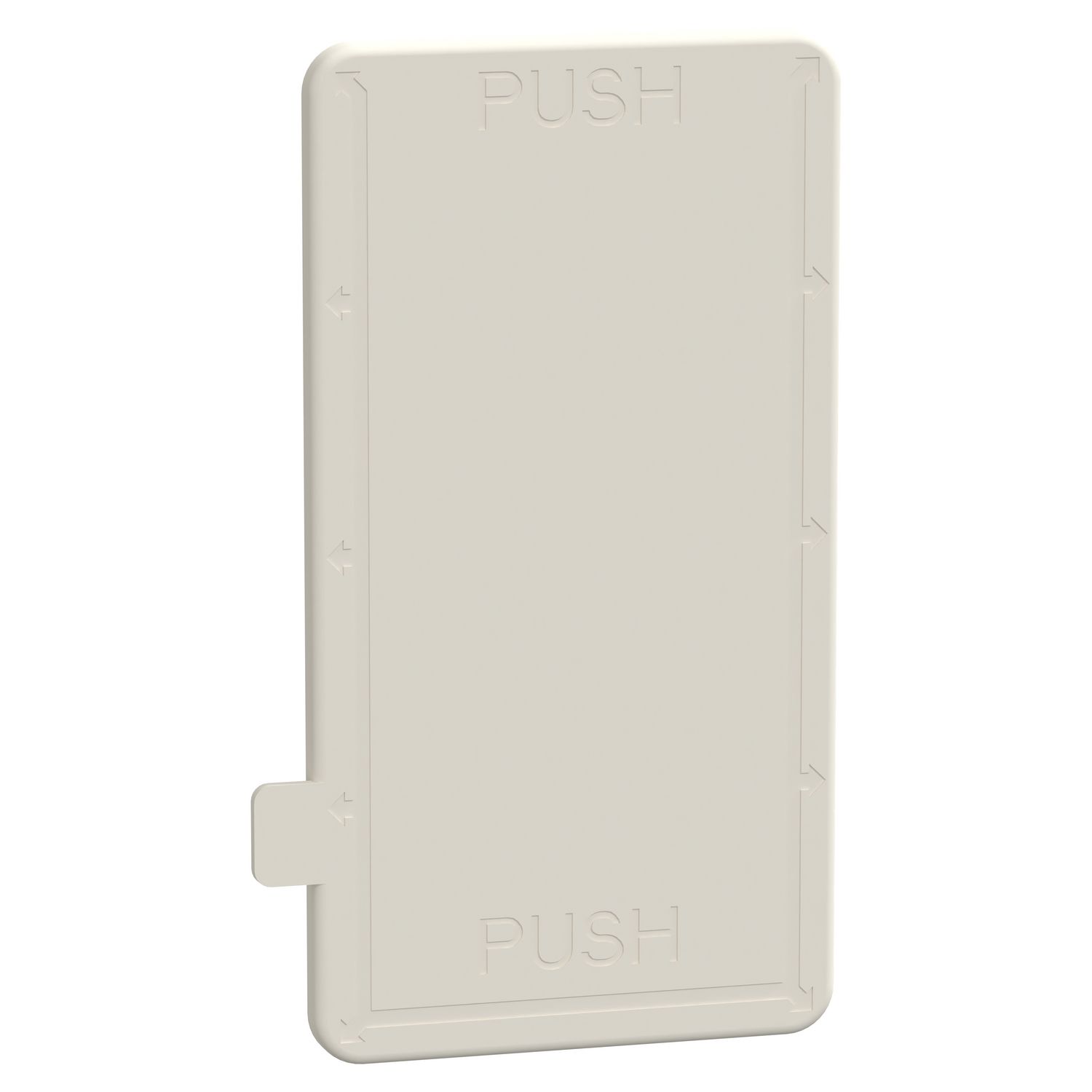 Picture of Blanking plate, Canalis KSA 500A to 1000A, aluminium, for tap off unit outlet, IP55, white RAL9001