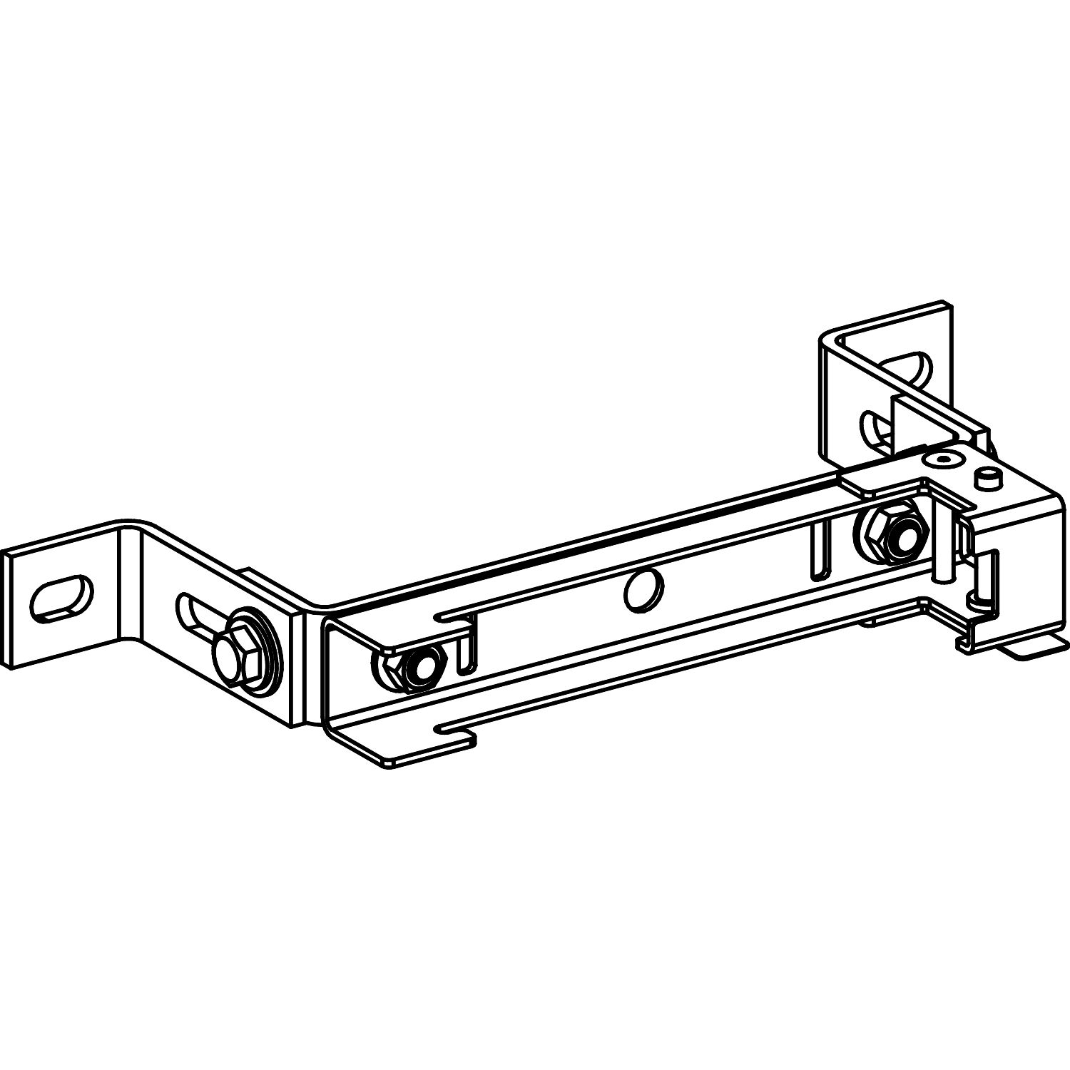 Picture of Universal floor guide, Canalis KS 500A to 1000A, vertical installation