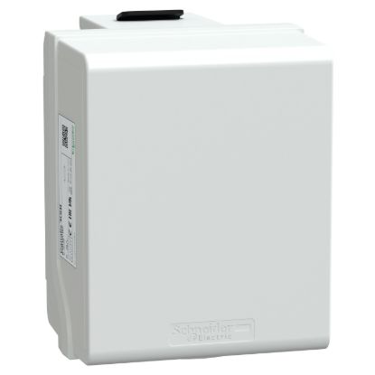Picture of Tap off unit, Canalis KS 100A to 1000A, with fuse holder, 16A, NZ fuses not supplied, 3L+N+PE, IP55, RAL9001