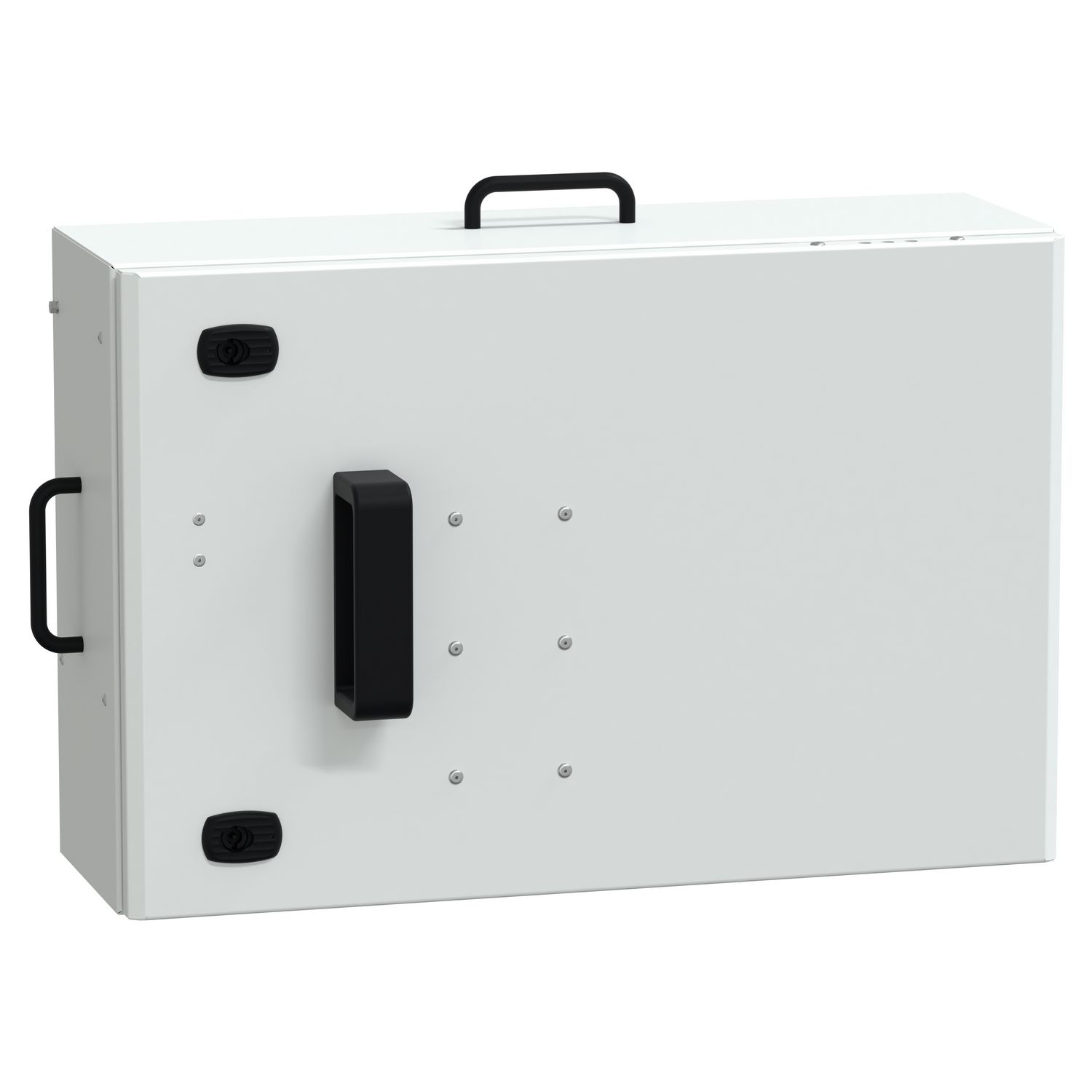 Picture of Tap off unit, Canalis KS 100A to 1000A, with fuse holder, 250A, blade size 1 fuses not supplied, 3L+PEN, IP55, RAL9001