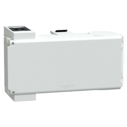 Picture of Tap off unit, Canalis KS 100A to 1000A, with fuse holder, 32A, BS fuses not supplied, 3L+N+PE, IP55, RAL9001