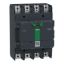 Picture of High power contactor,TeSys Giga 800,4P(4NO),AC-1 <=440V 1050A,advanced version,200-500V AC/DC wide band coil