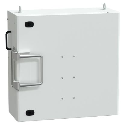 Picture of Tap off unit, Canalis KS 500A to 1000A, with fuse holder, 400A, blade size 2 fuses not supplied, 3L+PEN, IP55, RAL9001