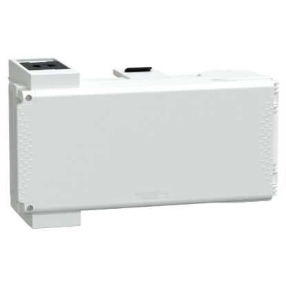Picture of Tap off unit, Canalis KS 100A to 1000A, with fuse holder, 50A, NF 14x51mm fuses not supplied, 3L+N+PE, IP55, RAL9001