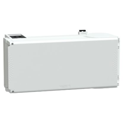 Picture of Tap off unit, Canalis KS 100A to 1000A, with fuse holder, 63A, DZ fuses not supplied, 3L+PEN, IP55, RAL9001