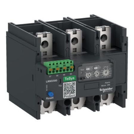 Picture of Electronic thermal overload relay,TeSys Giga,125-500 A,class 5E-30E,push-in control connection