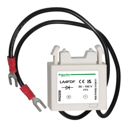 Picture of TeSys F - suppressor module - diodes - 55...110 V DC