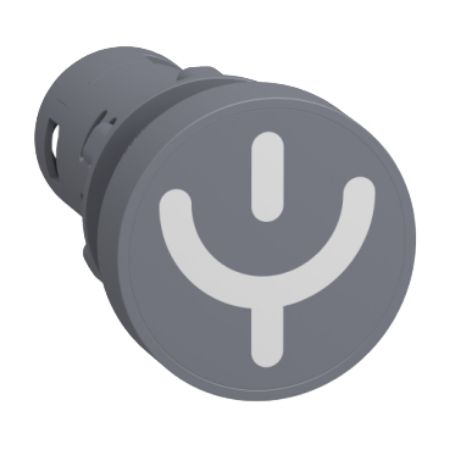 Picture of Monolithic pilot light, Easy Harmony XA2E, plastic, green red, 22mm, circuit breaker indicator, screw clamp terminals, 380 to 400V AC