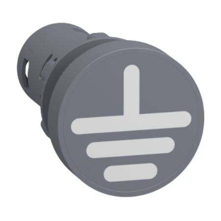 Picture of Indicator light, Easy Harmony XA2, Monolithic pilot light, plastic, green red, 22mm, ground indicator, screw clamp terminals, 110V AC