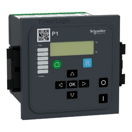 Picture of protection relay PowerLogic P1F 24-250V 3CT 1Io: 0.01-2IN 0DI-4DO RS485