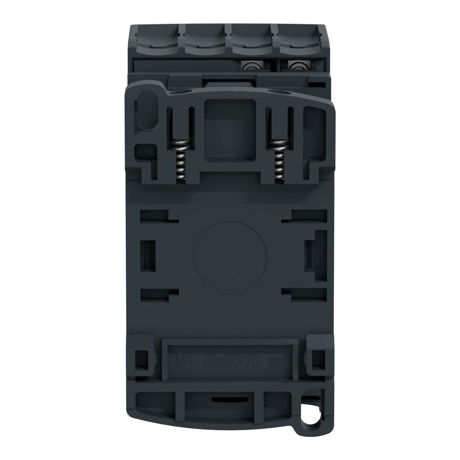 Picture of Contactor, TeSys Deca, 4P(2NO+2NC), AC-1, <=440V, 20A, 24VDC coil, screw clamp terminal