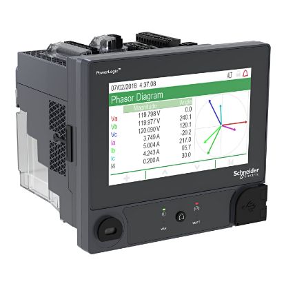 Picture of PowerLogic™ ION9000 meter, LVDC, DIN mount, 192 mm display, B2B adapter, HW kit