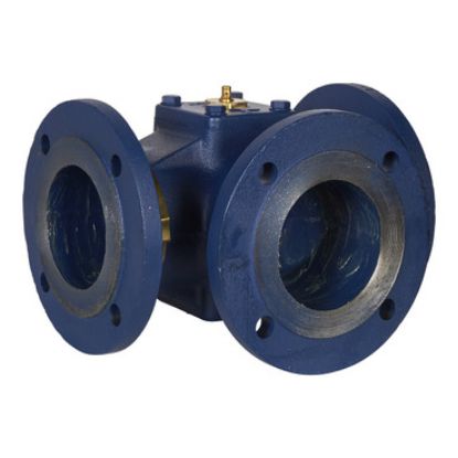 Picture of MBF 3-Way flanged Shoe valve, 2-1/2" (DN65) Kvs 65